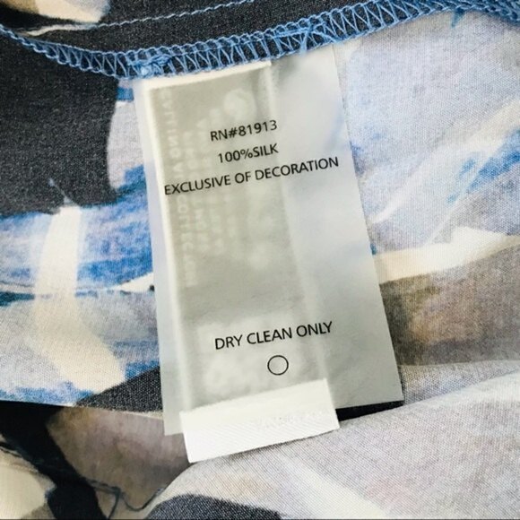 New! Robert Graham Sukie Silk High Waist Tropical Foliage Wrap Skort Skirt - Picture 10 of 10